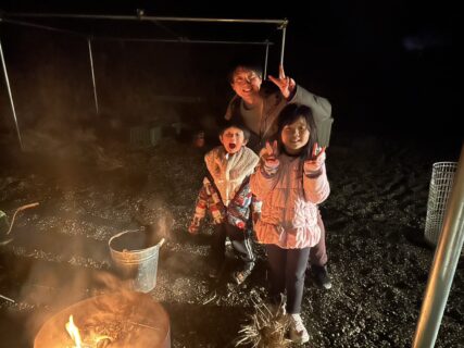 日帰り収穫体験の方向けのBBQスペースを始めます。